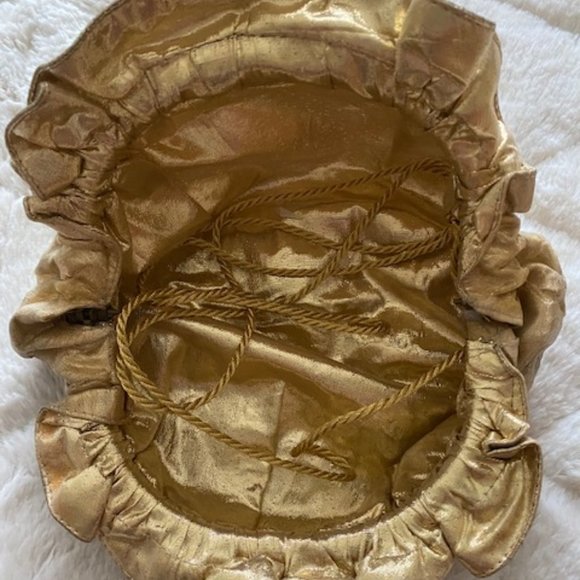 Neiman Marcus Handbags - Mini Gold Evening Clutch